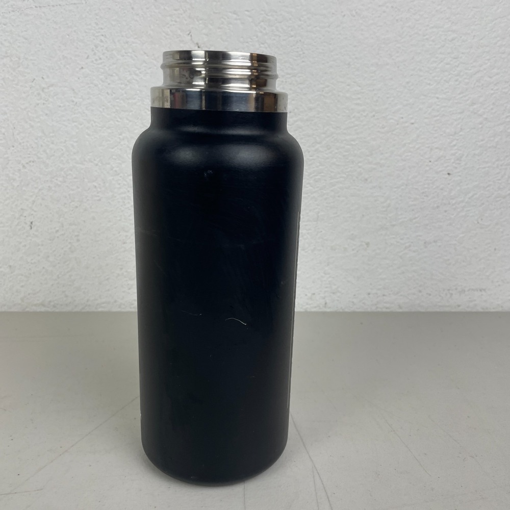 Hydro Flask Wide Mouth Water Bottle 32oz Black Insulated Stainless Steel Hydrate - Picture 8 of 13